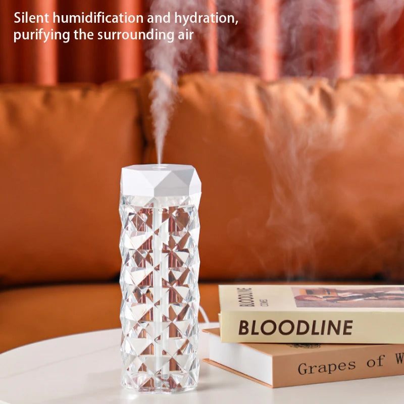 Transform Your Space with the 400ML USB Aroma Diffuser & Air Humidifier - Perfect for Home, Car, and Bedroom!