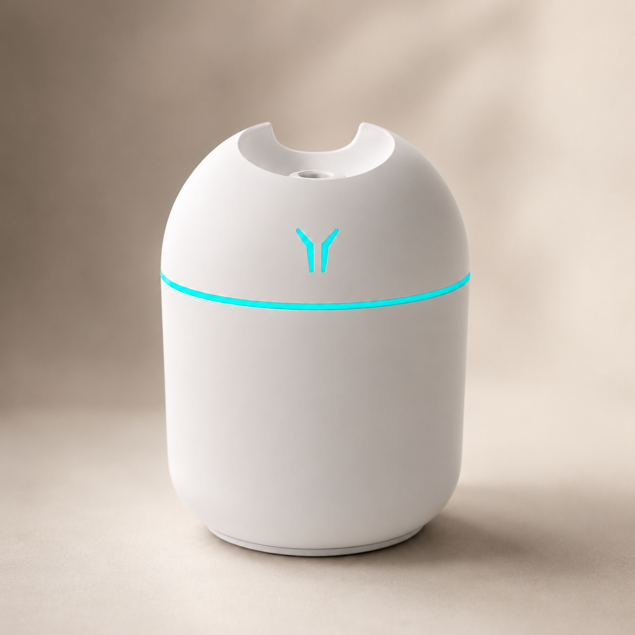 Mini USB Cool Mist Humidifier – 250ml Tank, LED Night Light for Bedroom, Car, Office | Mistelio