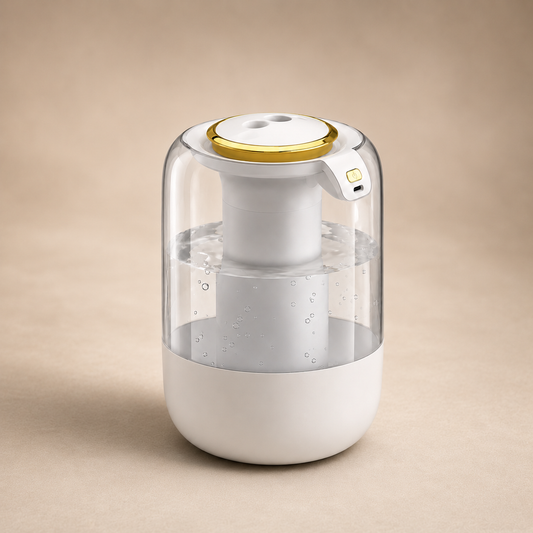 Large-Spray Air Humidifier - Quiet, Safe Choice for Bedroom & Nursery | Mistelio