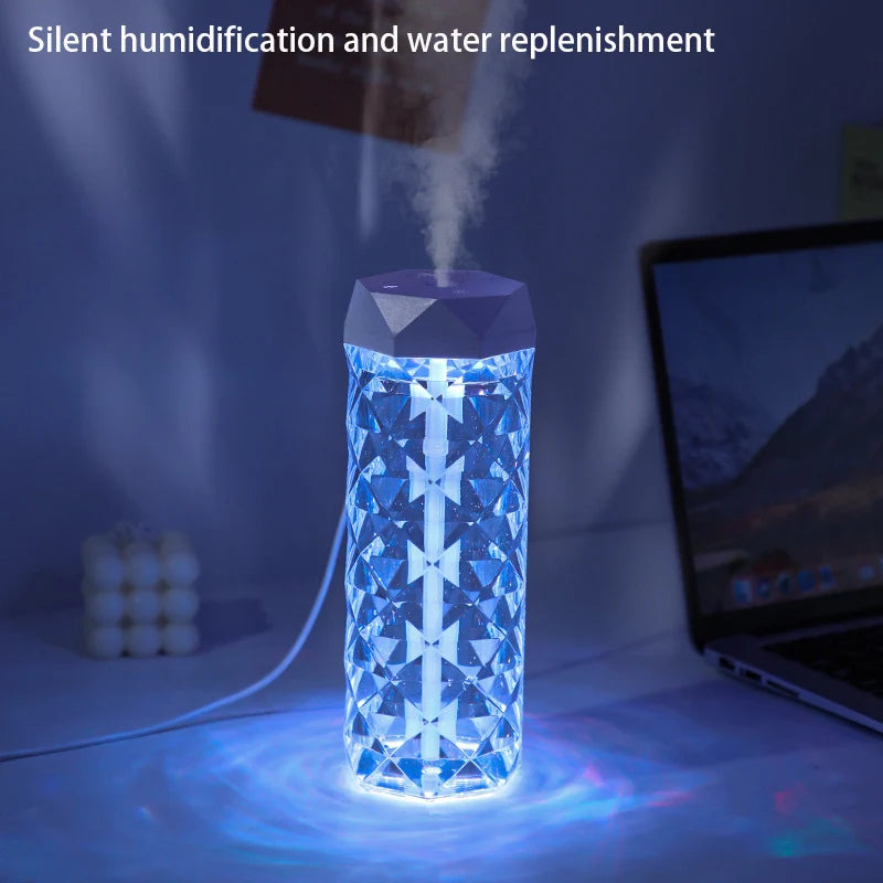 Transform Your Space with the 400ML USB Aroma Diffuser & Air Humidifier - Perfect for Home, Car, and Bedroom!