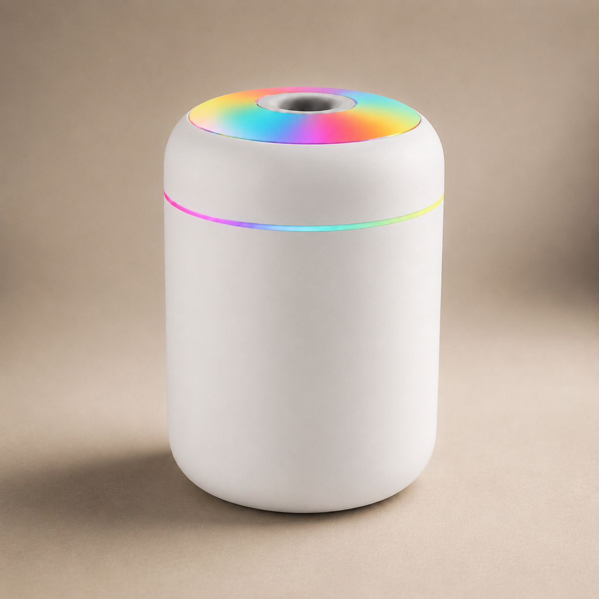 Compact Mini USB Diffuser - Cool Mist & Color LED, Bedroom | Mistelio