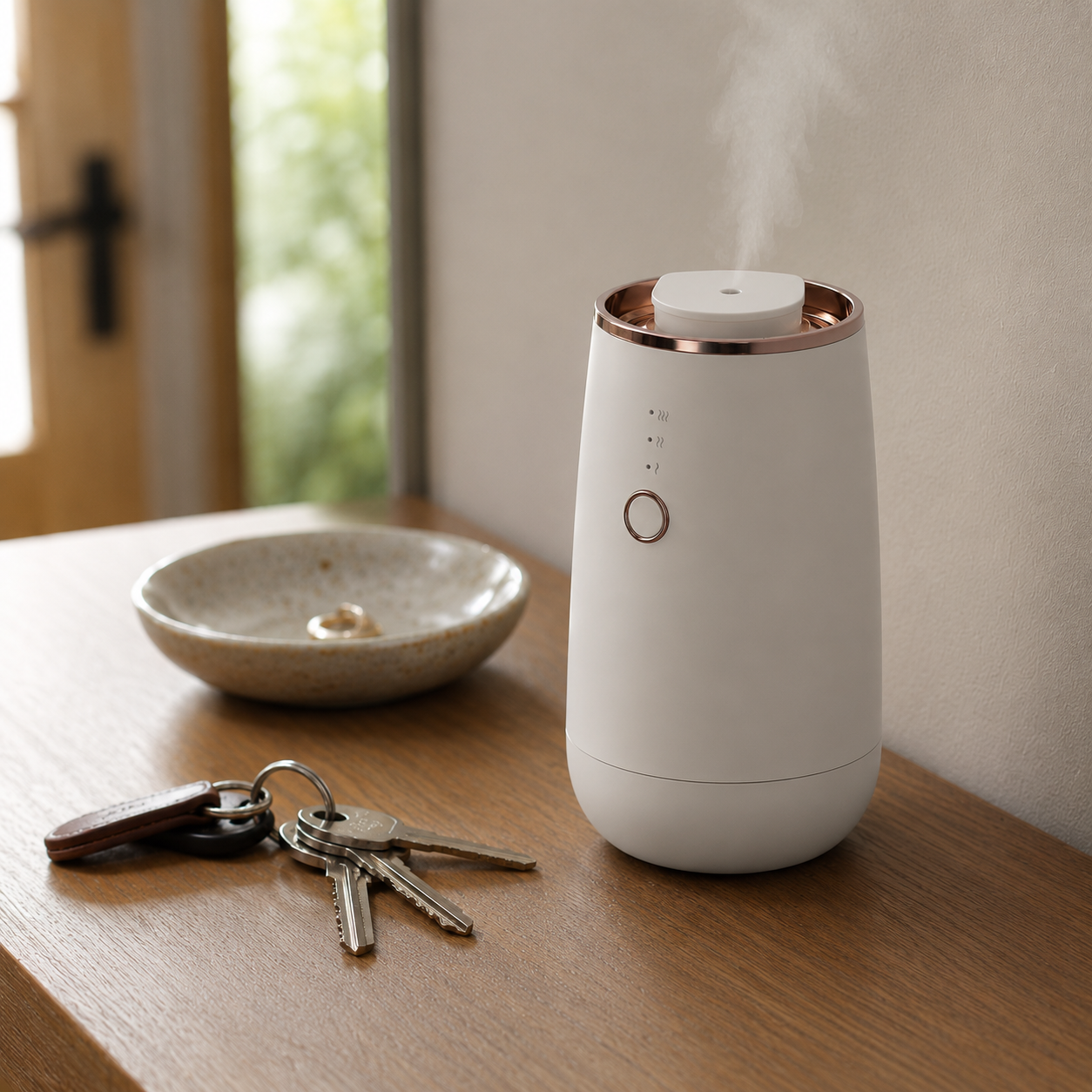 Mini Waterless Car Diffuser – Rechargeable Essential Oil Aromatherapy for Car, Desk | Mistelio